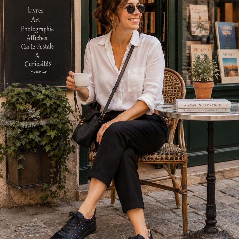 Women's Black Loafers